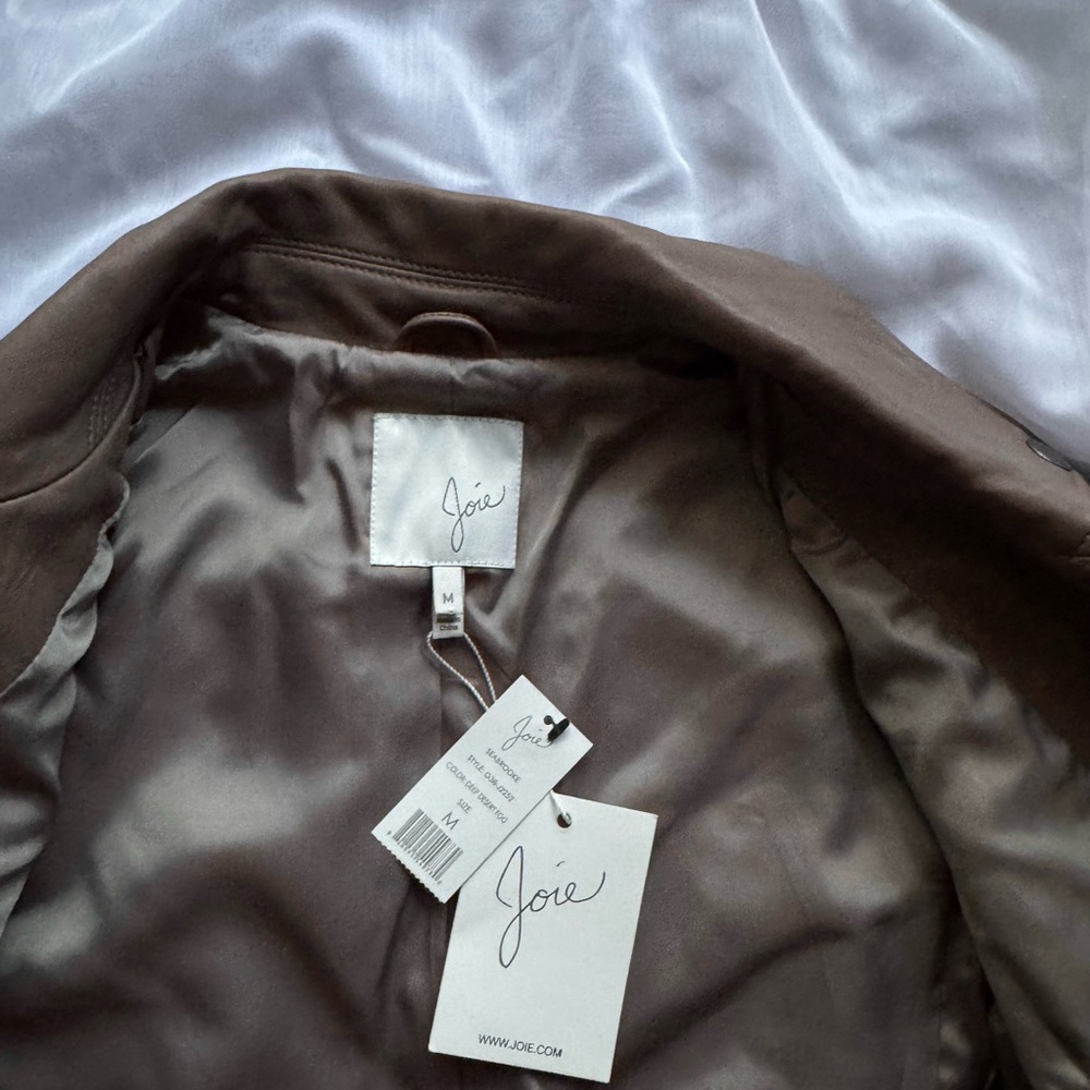 Joie Lambskin Leather Moto Jacket - Picture 9 of 15